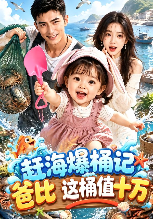趕海爆桶記：爸比這桶值十萬 短劇封面