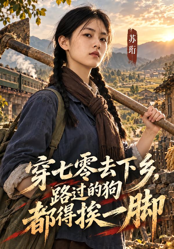 穿七零去下鄉，路過的狗都得挨一腳 短劇封面
