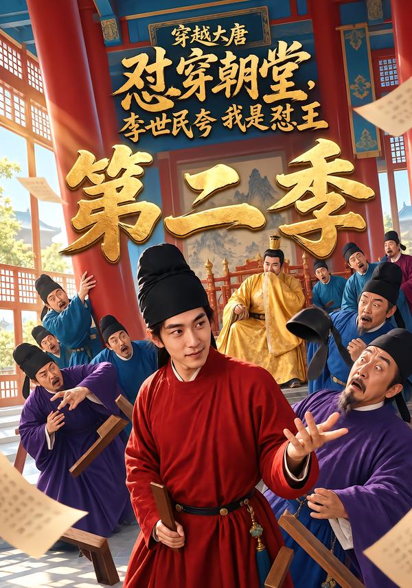 穿越大唐懟穿朝堂，李世民誇我是懟王第二季 短劇封面