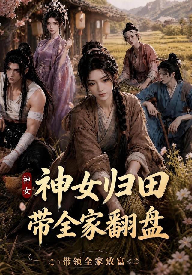 神女歸田帶全家翻盤 短劇封面