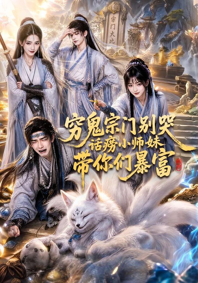 窮鬼宗門別哭話癆小師妹帶你們暴富 短劇封面