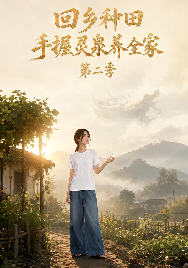 回鄉種田，手握靈泉養全家第二季 短劇封面