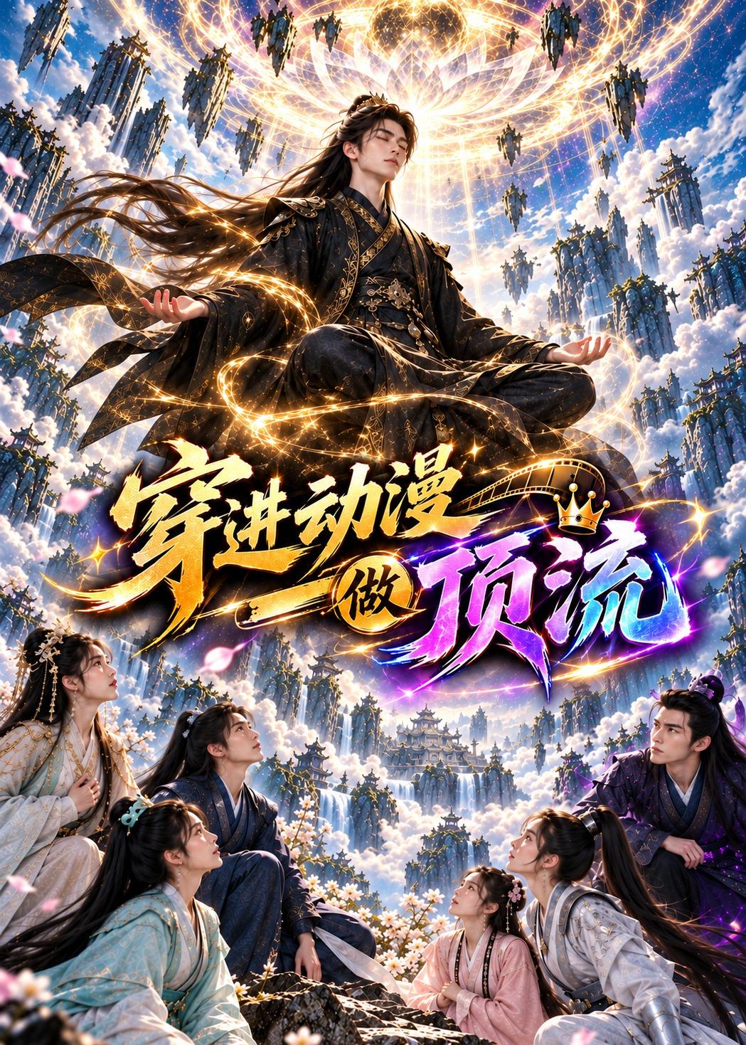 穿進動漫作頂流 短劇封面