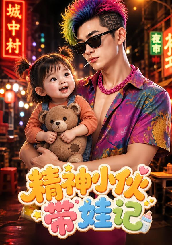 精神小夥帶娃記 短劇封面