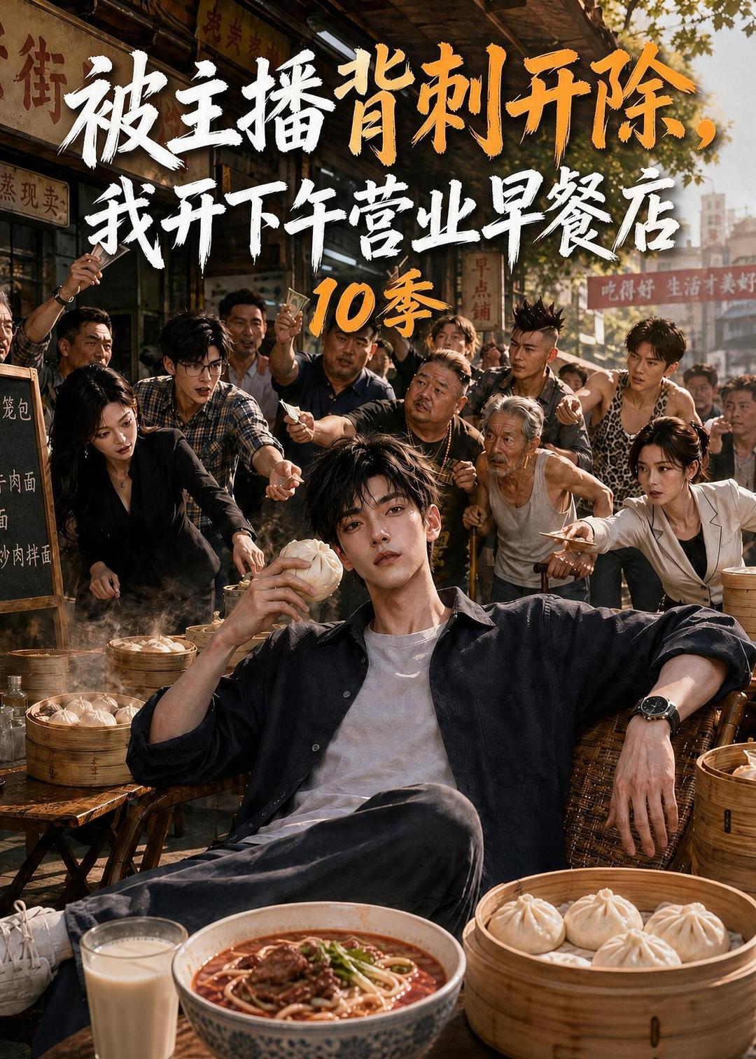 被主播背刺開除，我開下午營業早餐店10季 短劇封面
