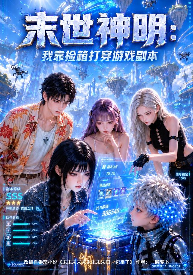末世神明：我靠撿箱打穿遊戲副本 短劇封面