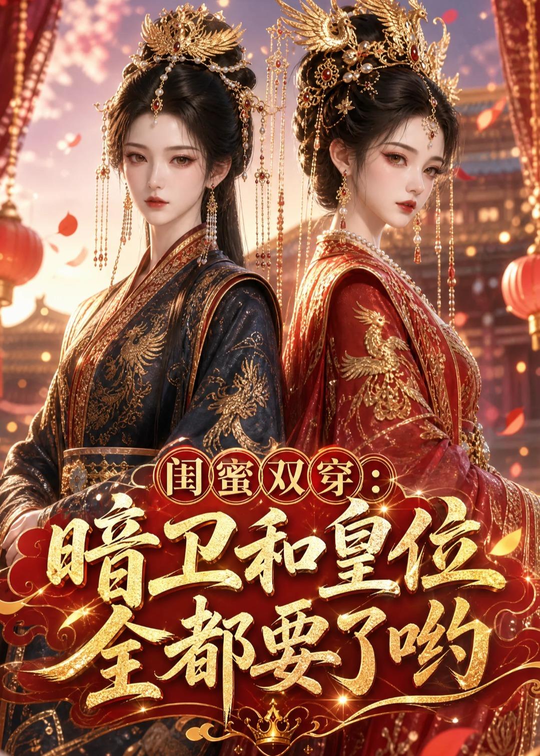 閨蜜雙穿：暗衛和皇位全都要了喲 短劇封面