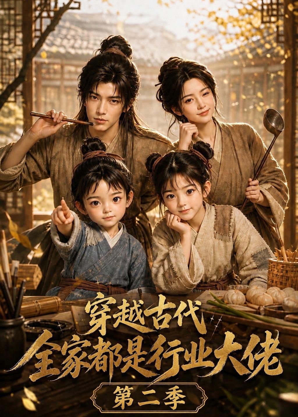 穿越古代，全家都是行業大佬第二季 短劇封面