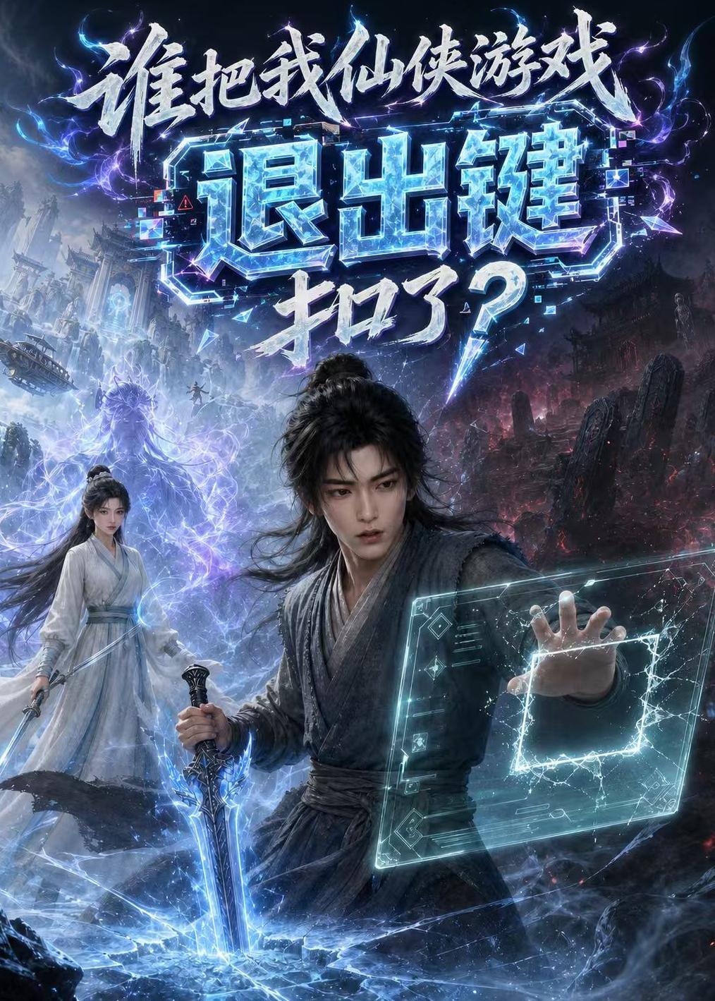 誰把我仙俠遊戲退出鍵扣了？ 短劇封面