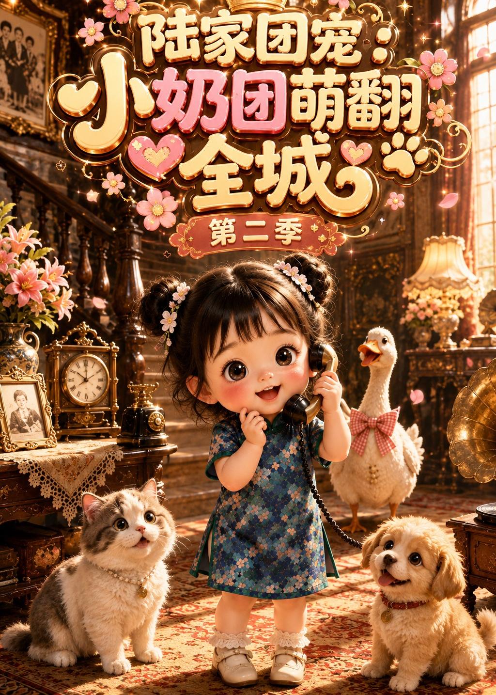 陸家團寵：小奶團萌翻全城第二季 短劇封面
