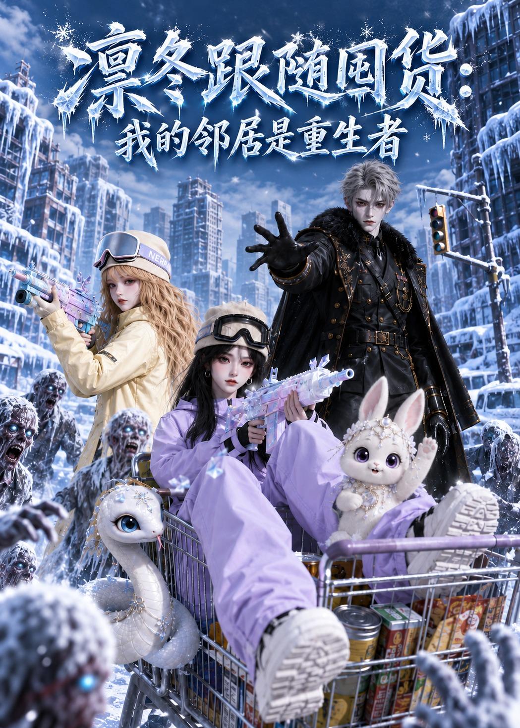 凜冬跟隨囤貨：我的鄰居是重生者 短劇封面