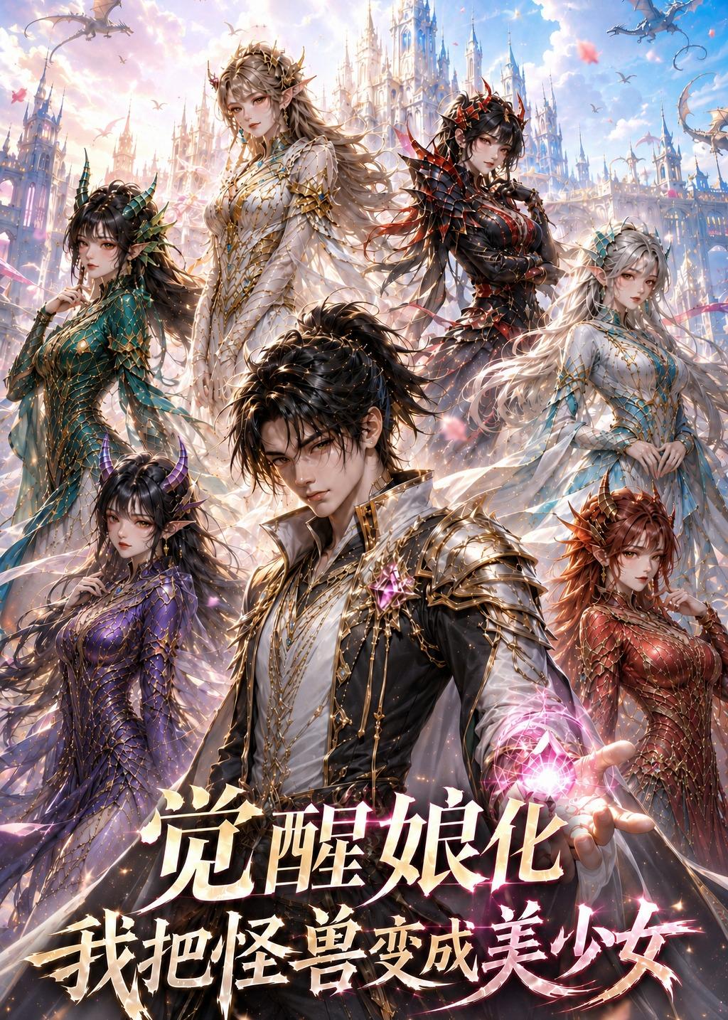 覺醒娘化：我把怪獸變成美少女 短劇封面