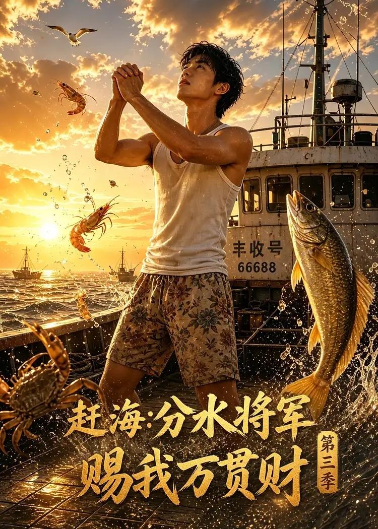 趕海：分水將軍賜我萬貫財第三季 短劇封面