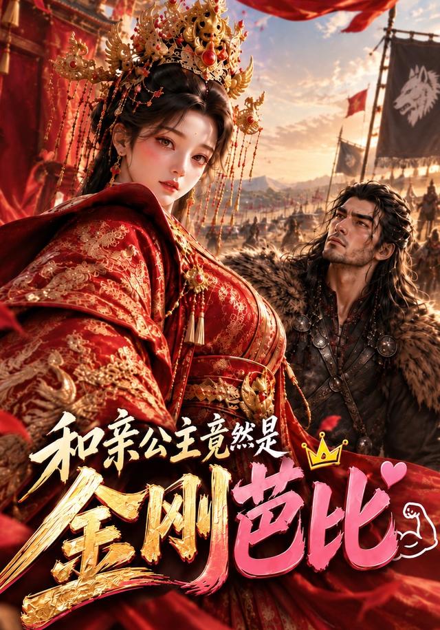 和親公主竟然是金剛芭比 短劇封面