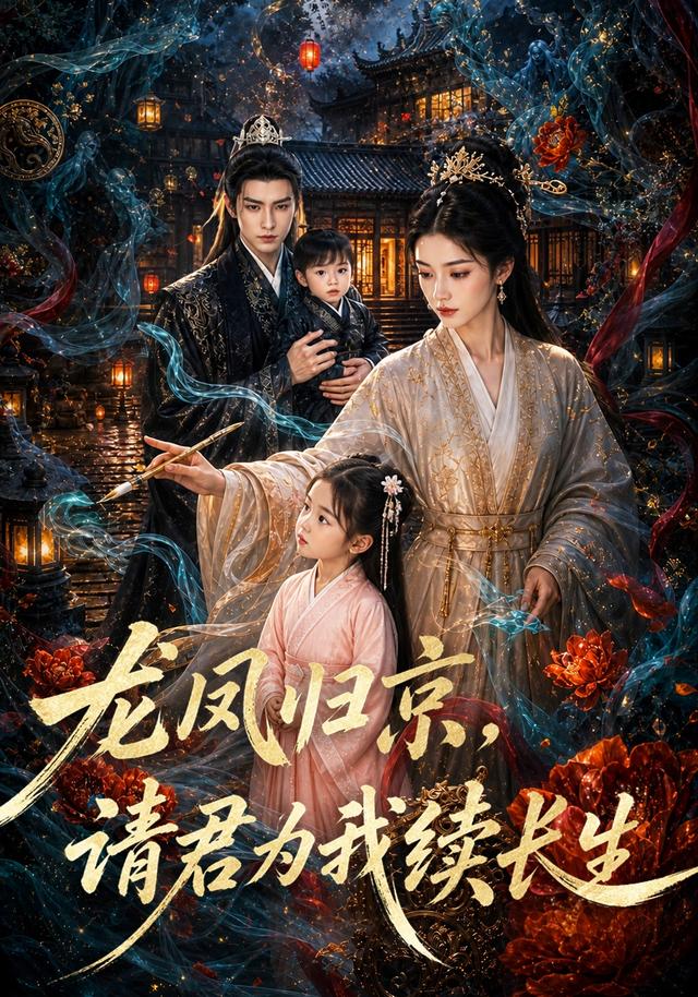 龍鳳歸京，請君為我續長生 短劇封面